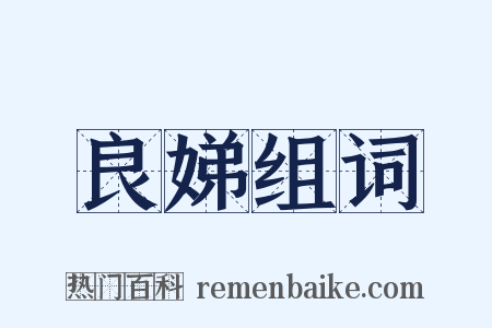 良娣组词是什么意思的图片